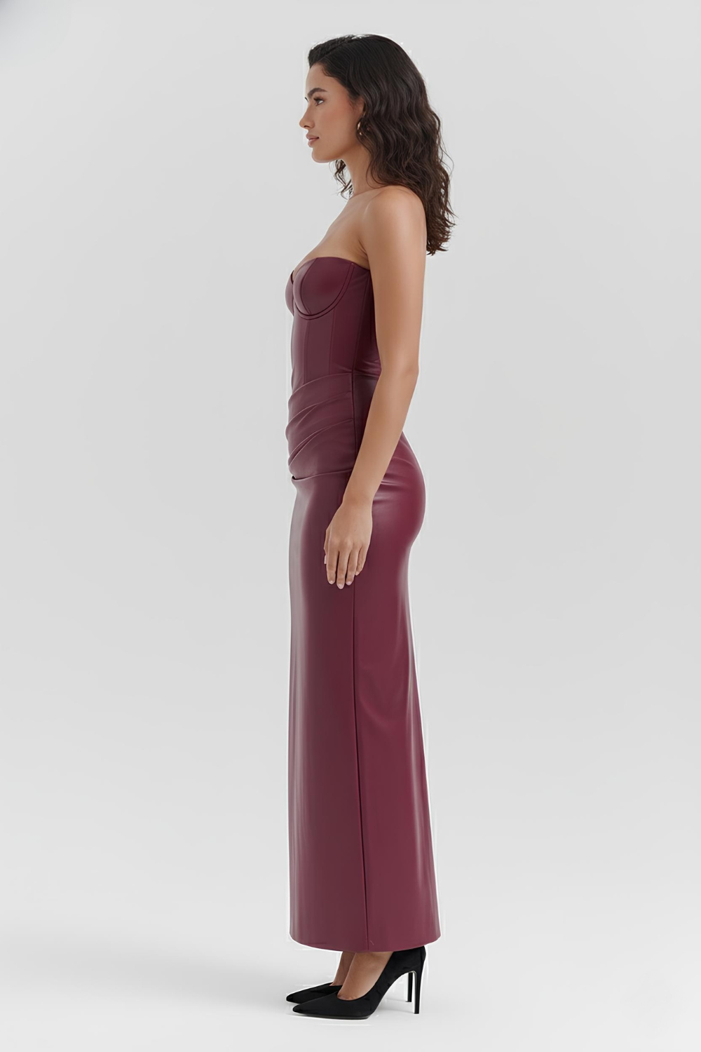 Langes Kleid Bustier Iris