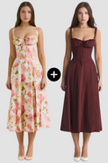 Kleid Bustier Mavie - Kaufe 1, erhalte 2 (Neue Edition)
