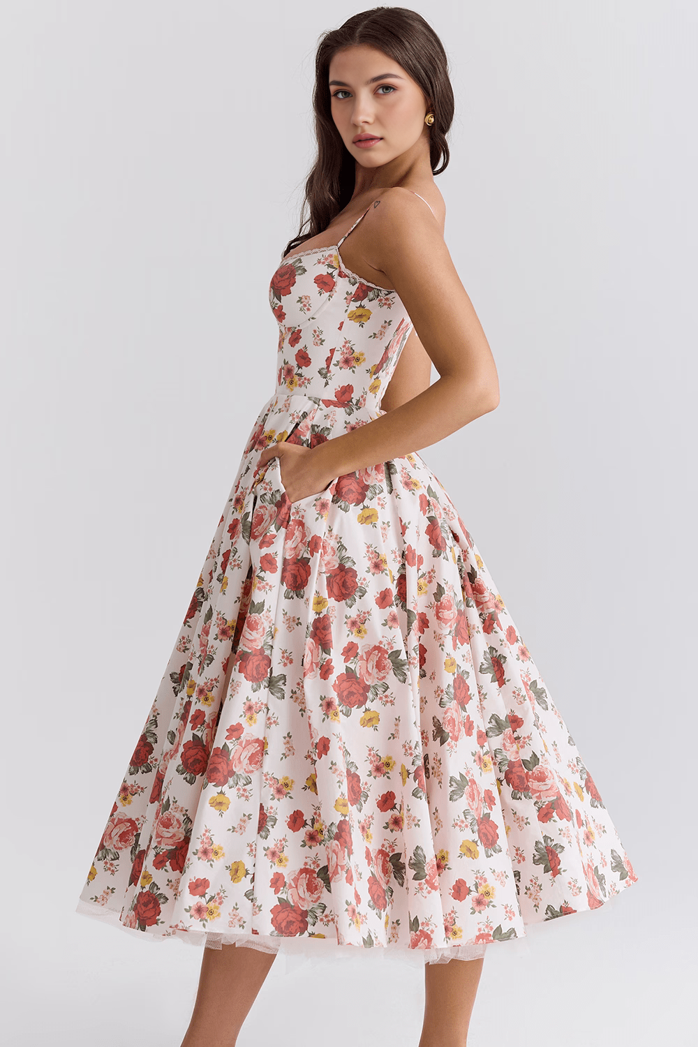 Midikleid Cloe - Doppellagig