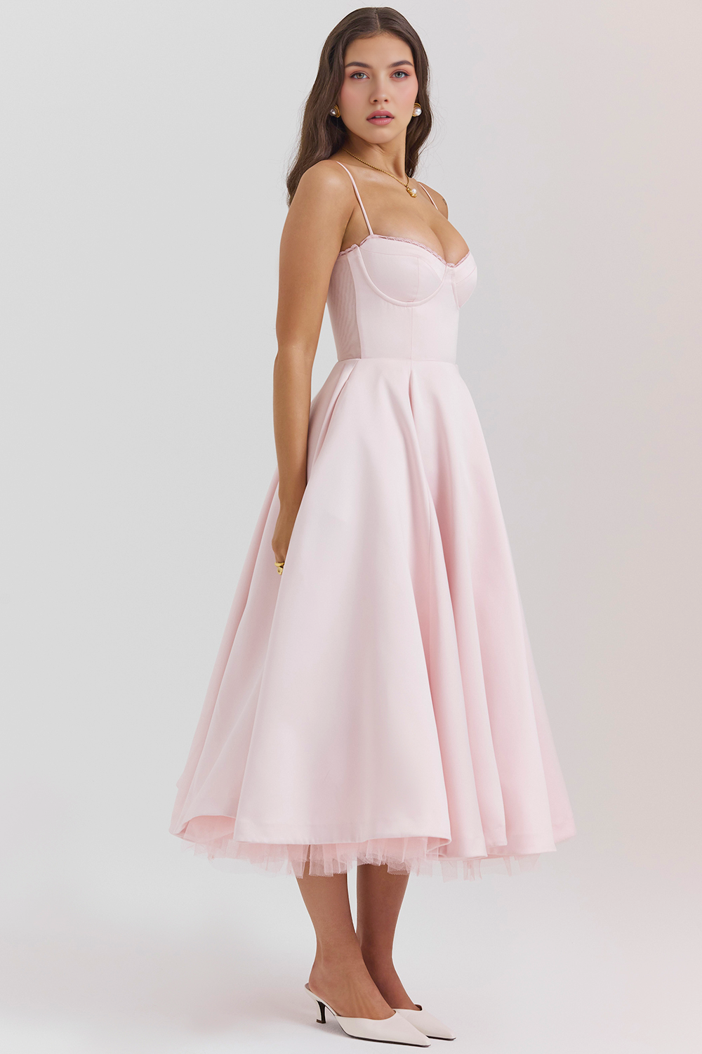 Midikleid Cloe - Doppellagig