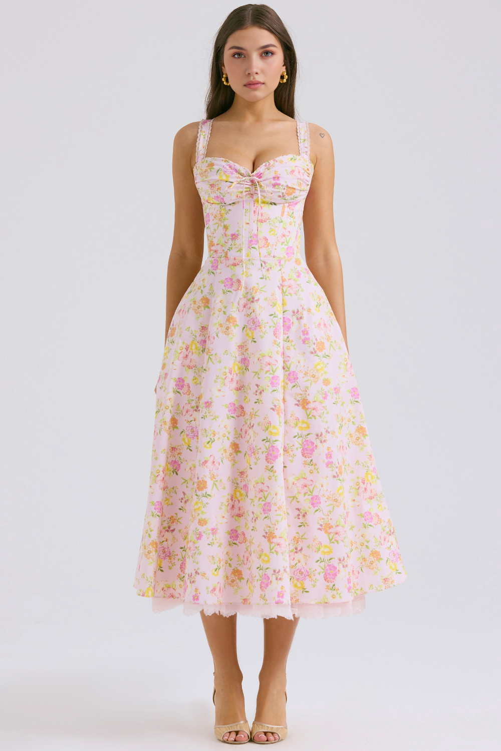 Kleid Bustier Spitze Valentina