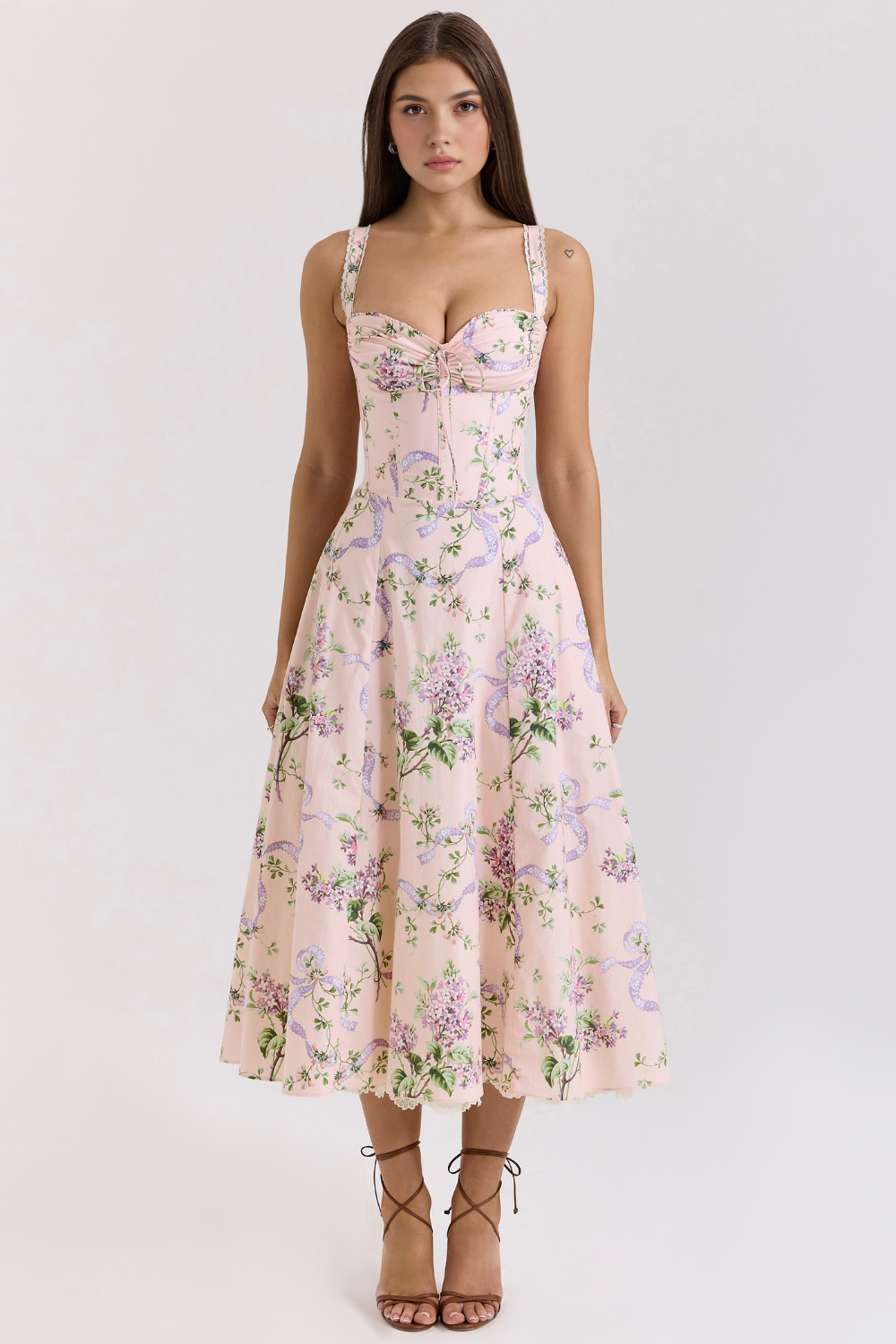 Kleid Bustier Spitze Valentina