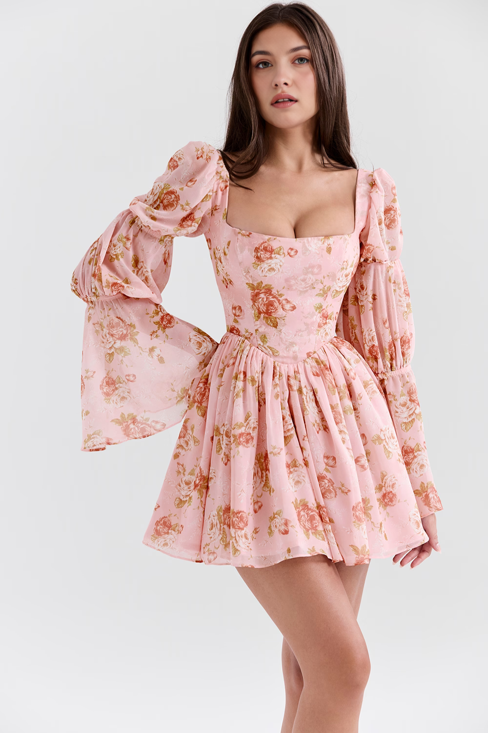 Kleid Langarm Rosalia