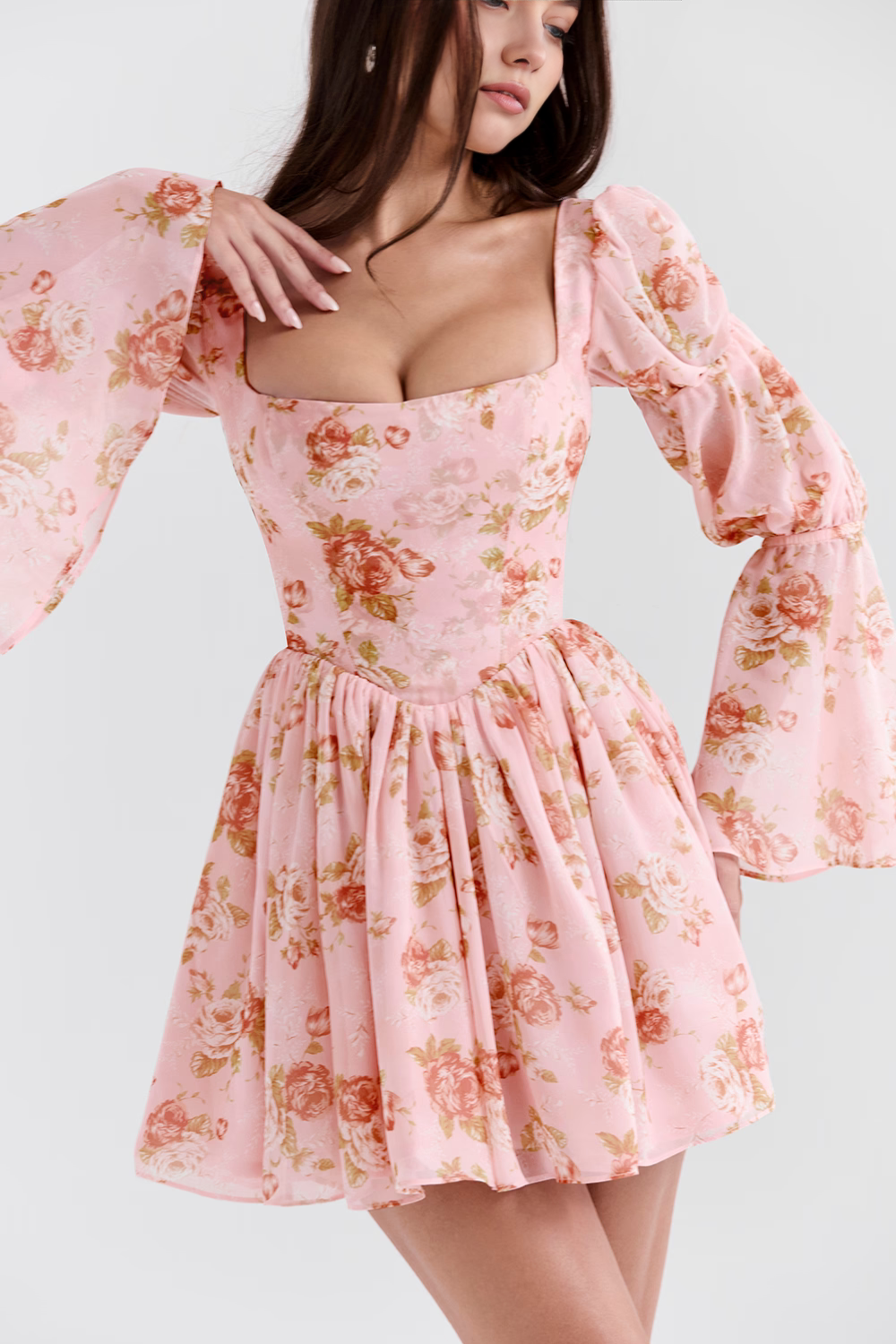 Kleid Langarm Rosalia