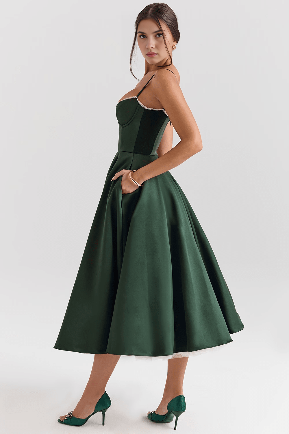 Midikleid Cloe - Doppellagig