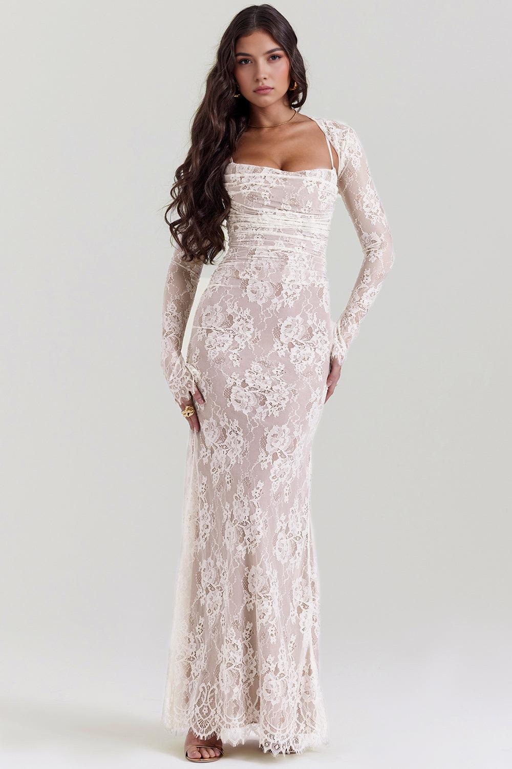 Kleid Bustier Lang Briana