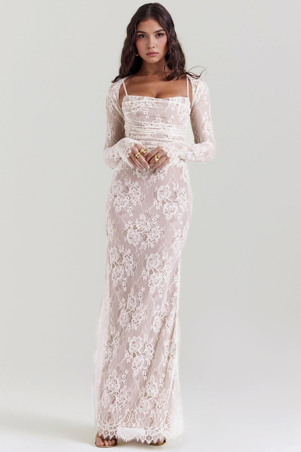 Kleid Bustier Lang Briana