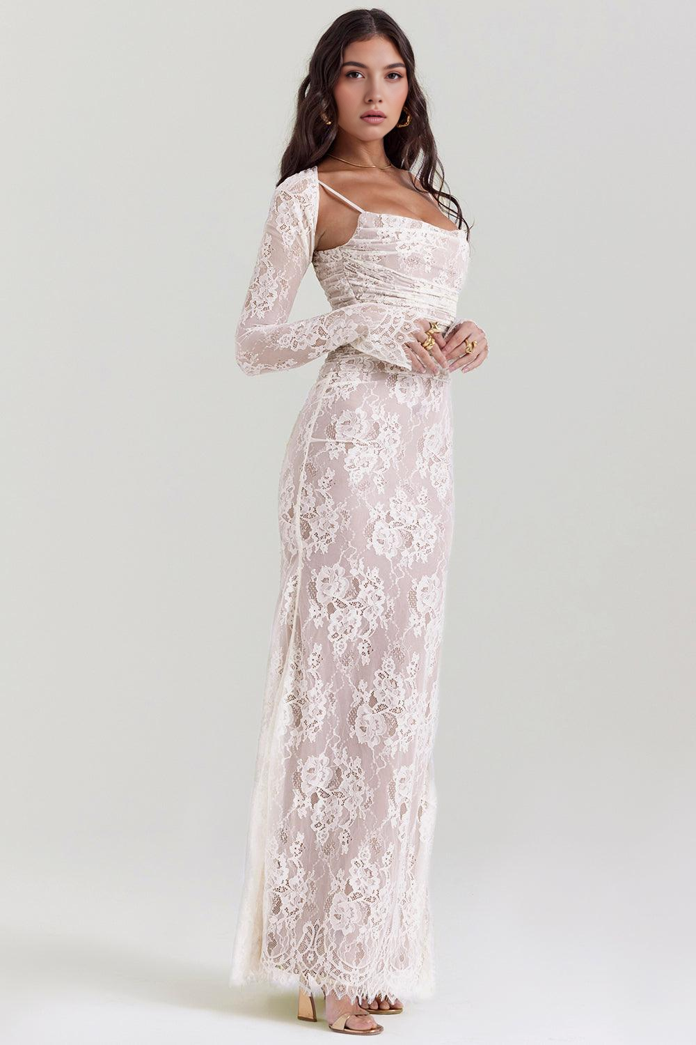Kleid Bustier Lang Briana