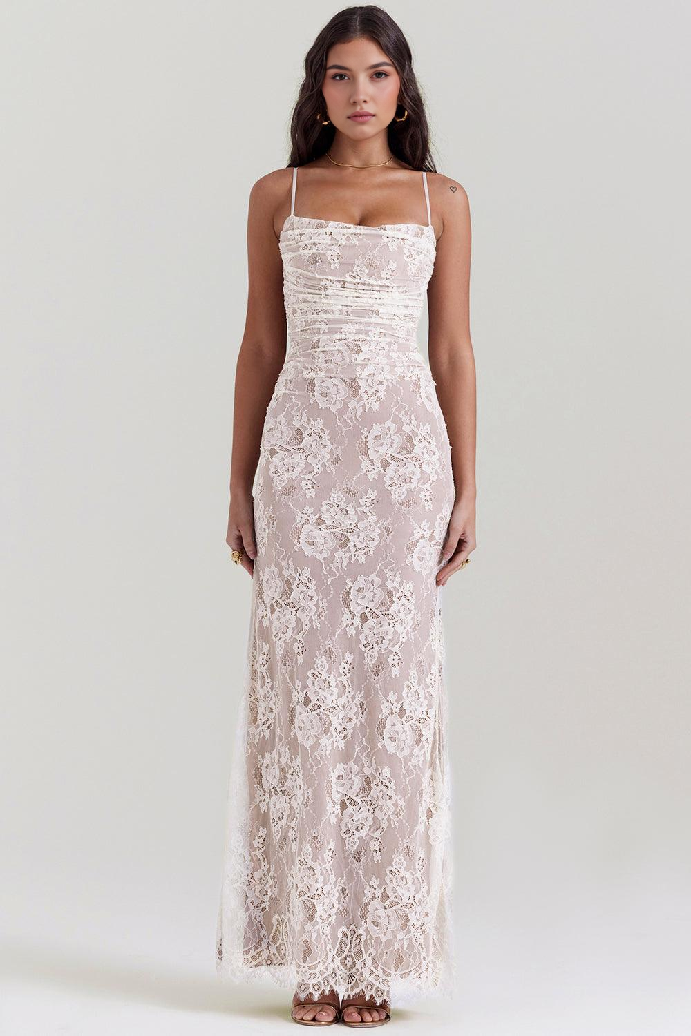 Kleid Bustier Lang Briana