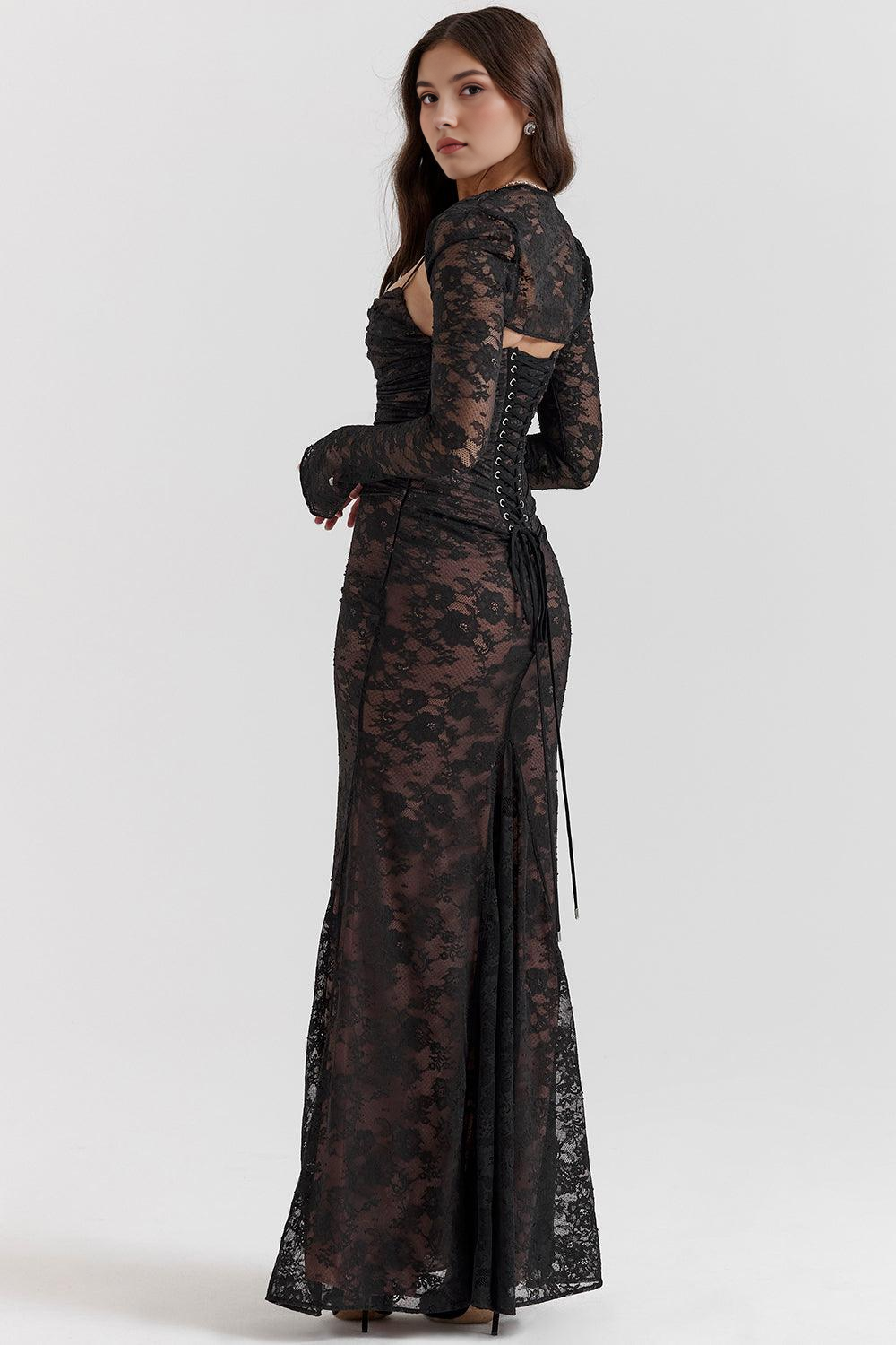 Kleid Bustier Lang Briana