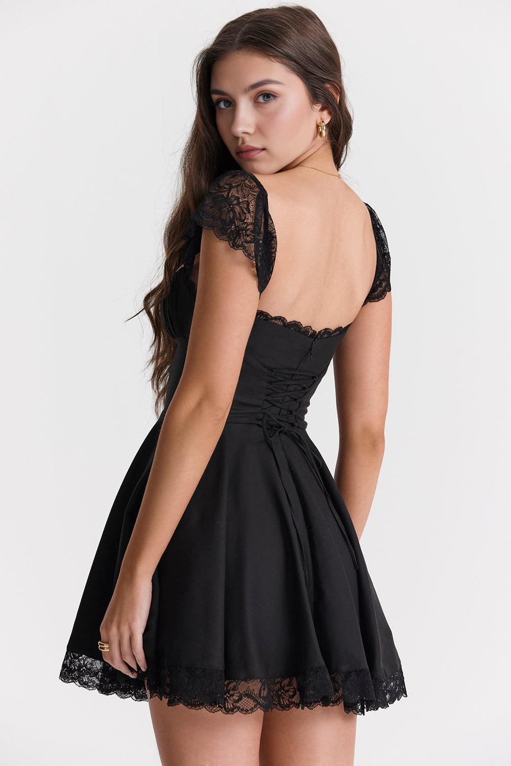 Kleid Bustier Spitze Jasmin