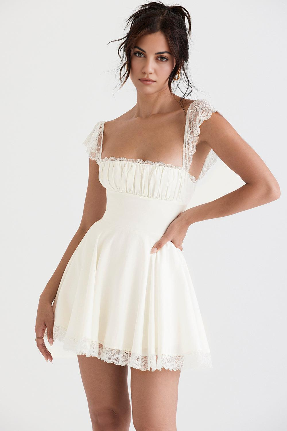 Kleid Bustier Spitze Jasmin
